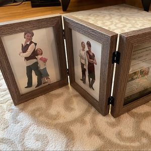 Triple 5X7 Photo Frame EUC